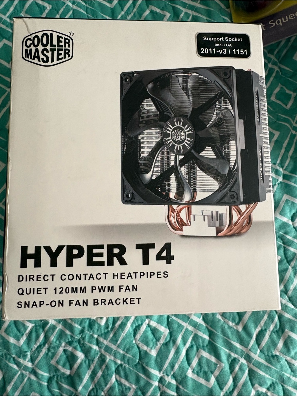 Cooler Master Hyper T4 CPU Cooler - Black & Copper